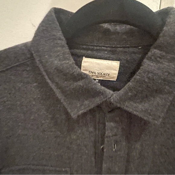 Mens Civil Society Oxford Work Shirt - Picture 3 of 3